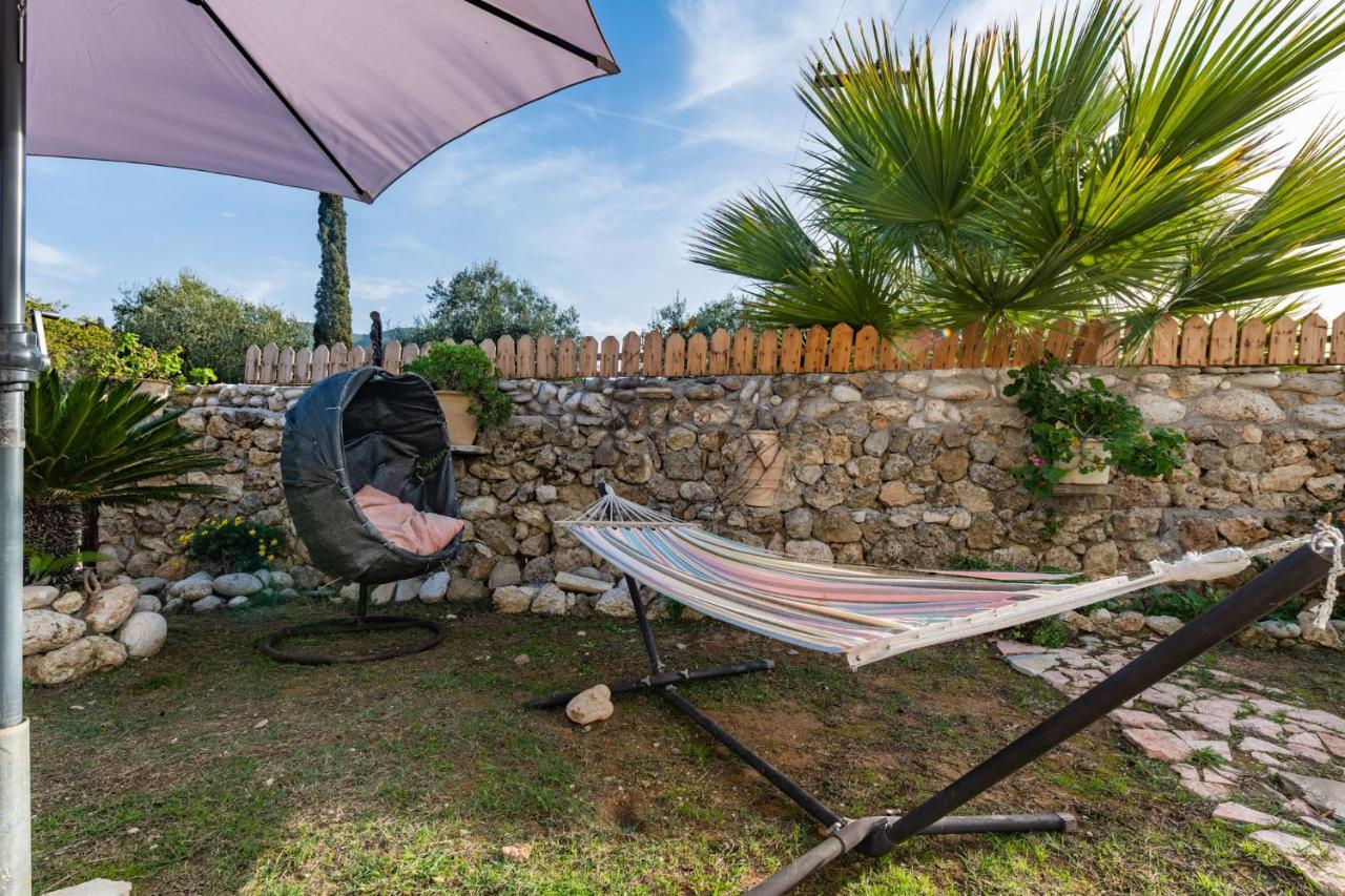 Stelios Stone House Sinarades Villa Kuramádesz Kültér fotó