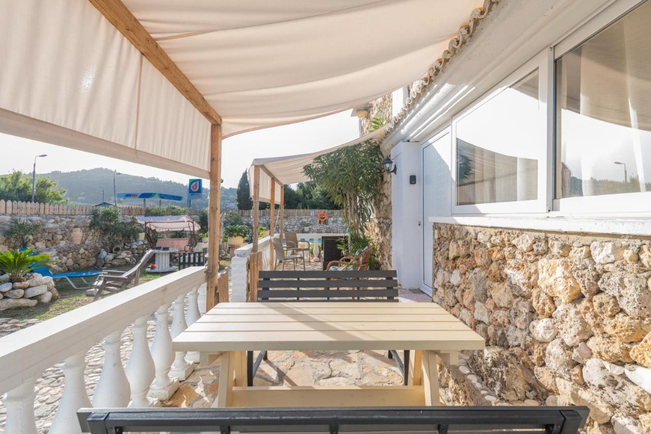Stelios Stone House Sinarades Villa Kuramádesz Kültér fotó