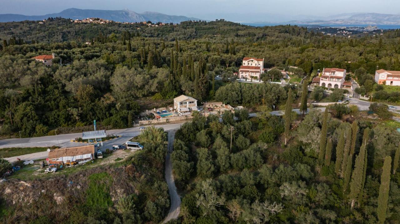 Stelios Stone House Sinarades Villa Kuramádesz Kültér fotó